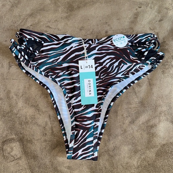 Dorina *NWT* Women’s Mombasa High Waist Brazilian Bikini Bottoms - Picture 1 of 9